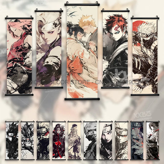 Naruto Anime Posters – Stunning Wall Art Featuring Sakura, Ino, and Hinata