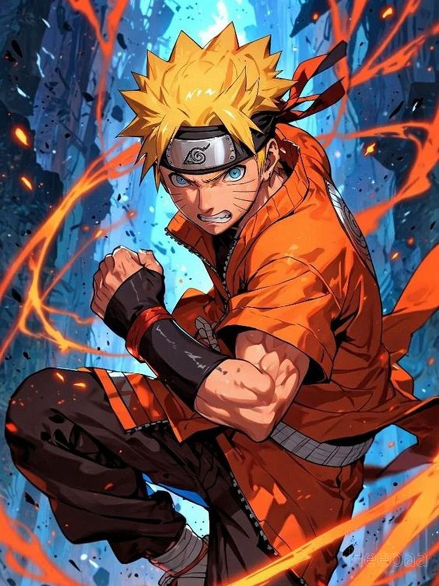 MINISO Naruto Uzumaki & Sasuke Uchiha 5D DIY Diamond Painting Kits