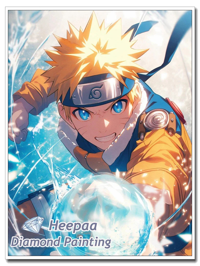 N-NARUTO Cartoon Drills Diamond Painting Kit