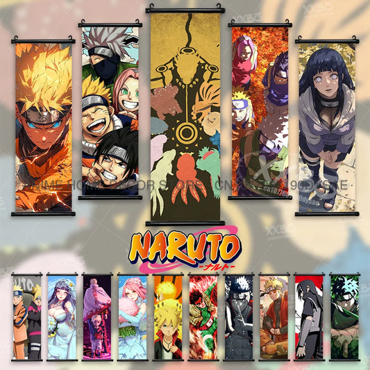 Naruto Poster Scrolls – Iconic Wall Decor Featuring Beloved Characters