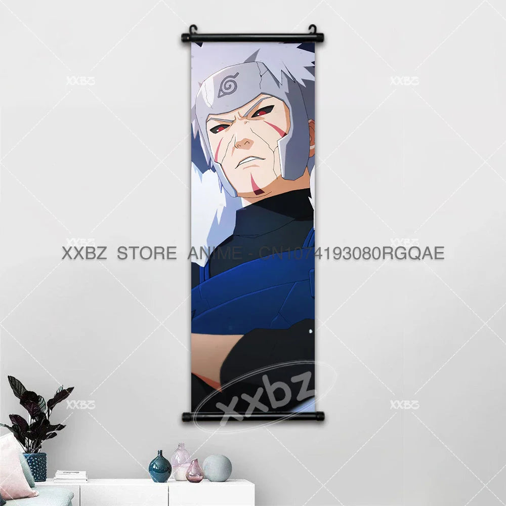 Uzumaki Naruto Scrolls Pictures Uchiha Sasuke Decorative Hanging Painting
