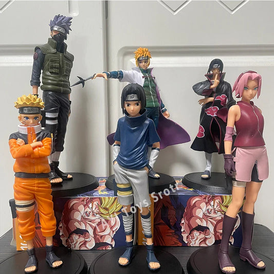 Uchiha Itachi, Sasuke, Pain Kakashi PVC Action Figures – Perfect for Anime Enthusiasts