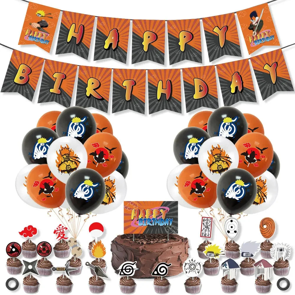 Cartoon Naruto Theme Boys Kids Favors