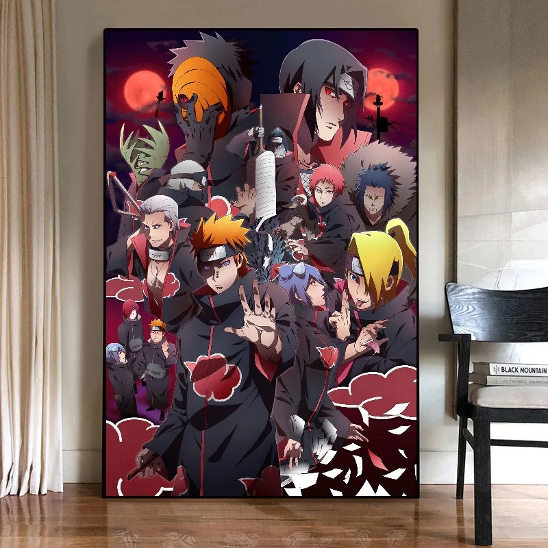 NARUTO Japan Anime Character Canvas Painting