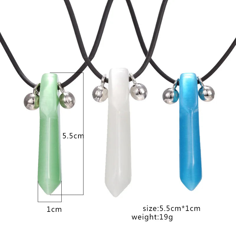 Hokage Tsunade Gemstone Jade Pendant Necklace