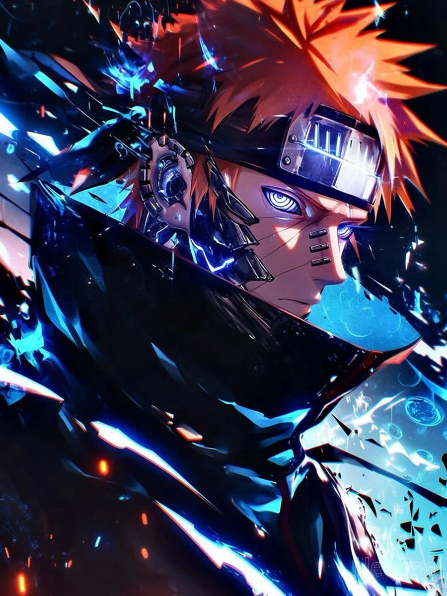 MINISO Naruto Uzumaki &amp; Sasuke Uchiha 5D DIY Diamond Painting Kits