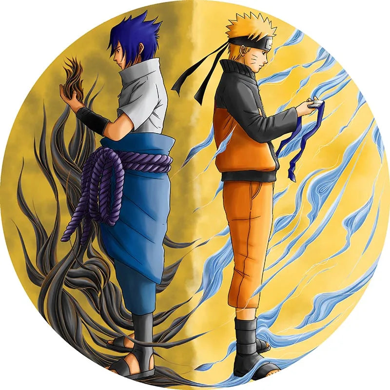 MINISO Uchiha Clan Symbol Circular Rug