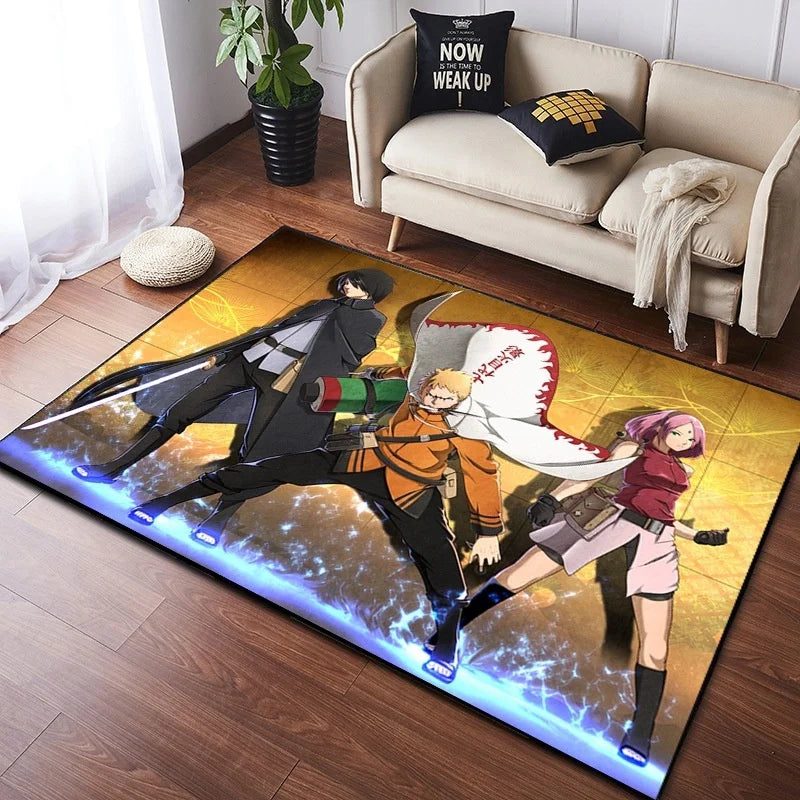 MINISO Naruto Anime Carpet