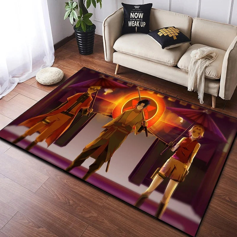 MINISO Naruto Anime Carpet