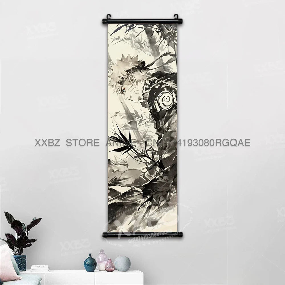 Hyuga Hinata &amp; Uchiha Itachi Anime Canvas Wall Art for Home Decoration