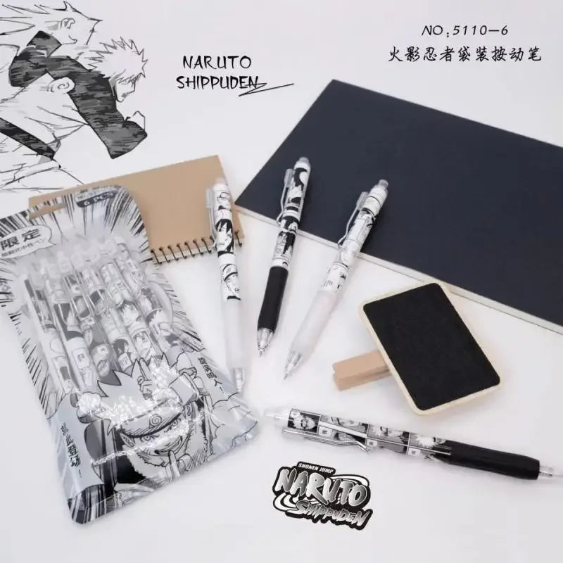 Naruto 6Pcs/set Gel Pen