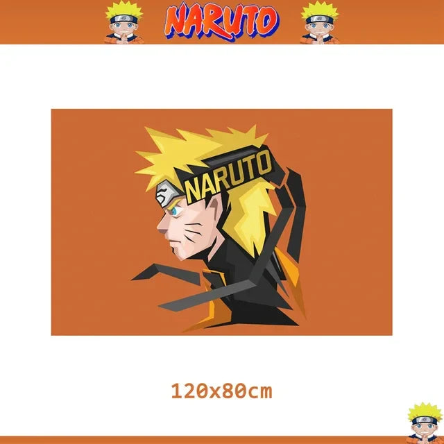 Cartoon Narutoed Anime Ninja Birthday Party Decoration Set