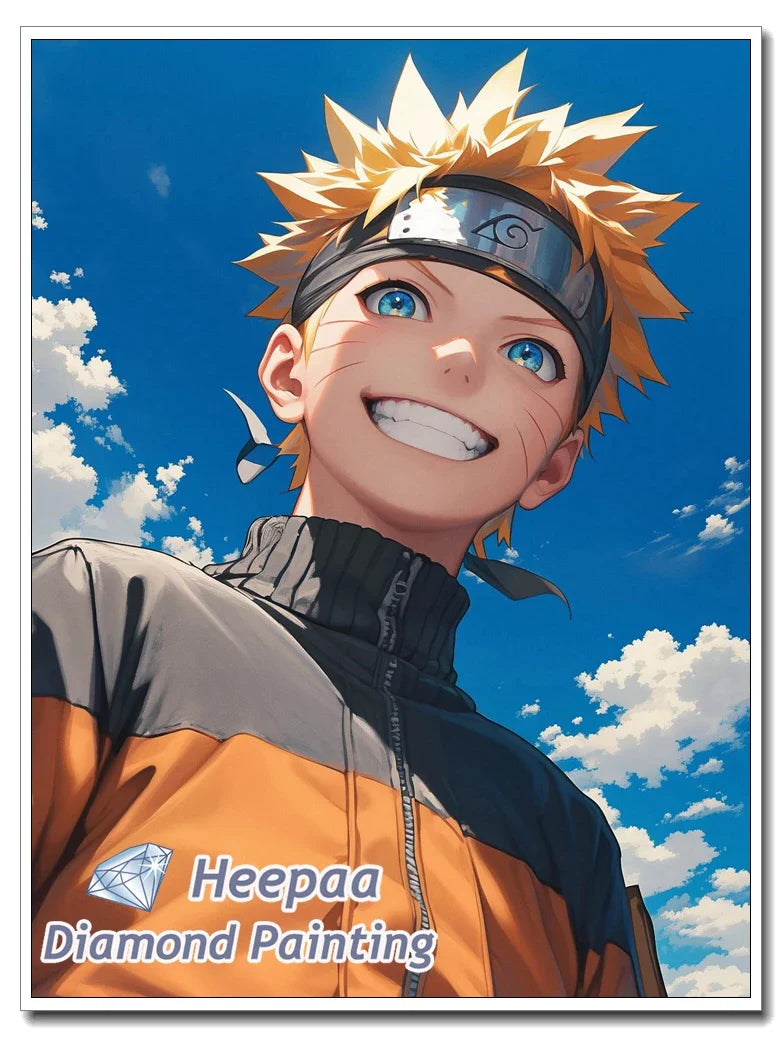 N-NARUTO Cartoon Drills Diamond Painting Kit