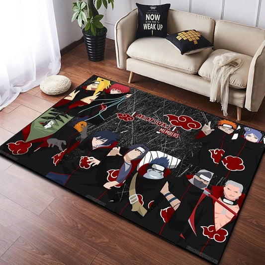 MINISO Naruto Anime Carpet