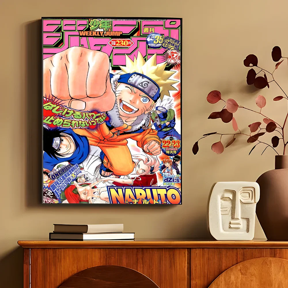 Anime N-Naruto Whitepaper Poster