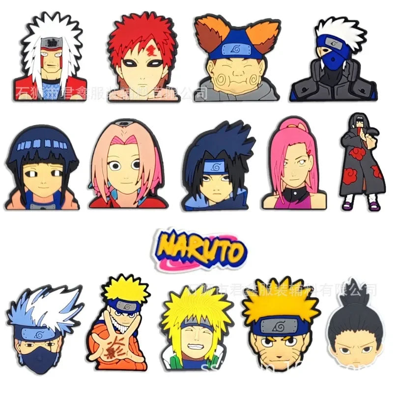 Naruto Clogs Accessories Buckles