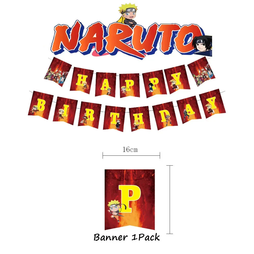 Cartoon Naruto Theme Boys Kids Favors