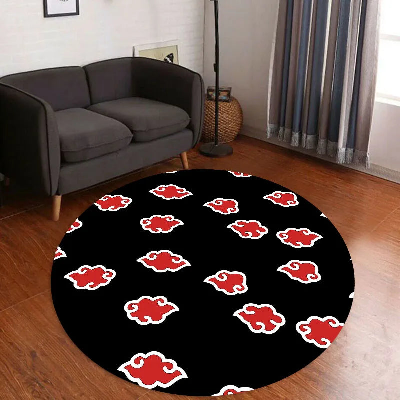 MINISO Uchiha Clan Symbol Circular Rug