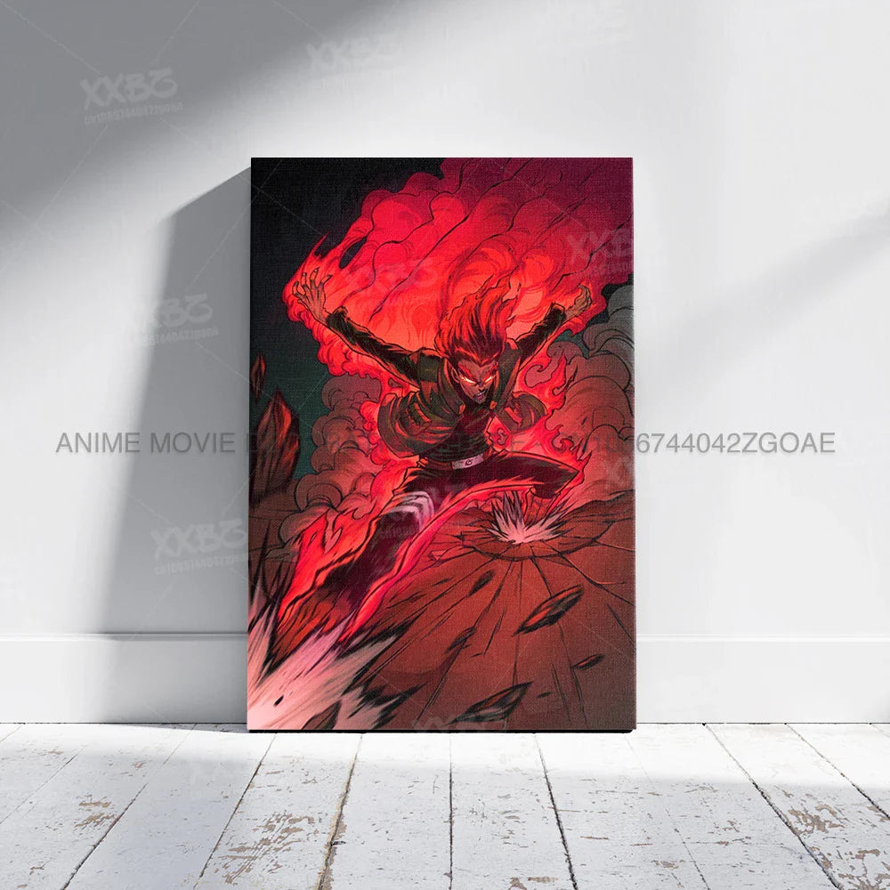 Uzumaki Naruto Home Decor – Uchiha Itachi, Madara &amp; Jiraiya Canvas Wall Art