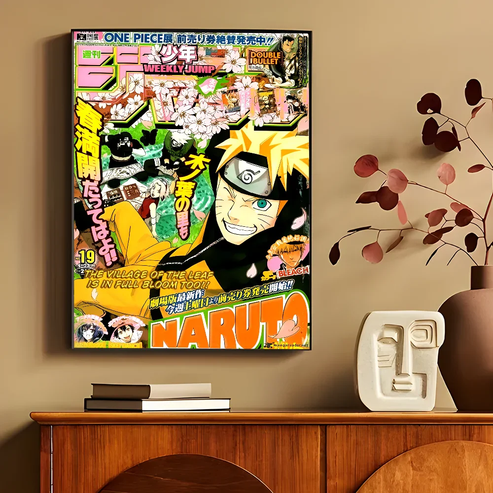 Anime N-Naruto Whitepaper Poster