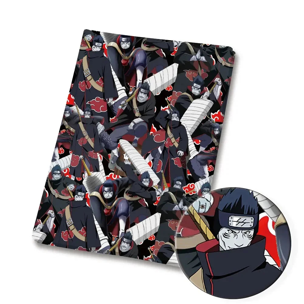 Naruto Anime Peripherals Fabric – Perfect for DIY Sewing and Quilting Projects