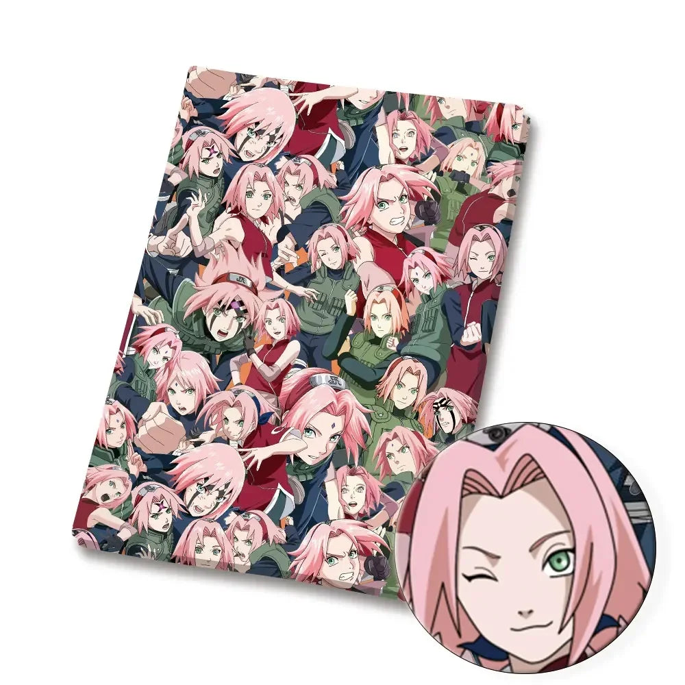 Naruto Anime Peripherals Fabric – Perfect for DIY Sewing and Quilting Projects