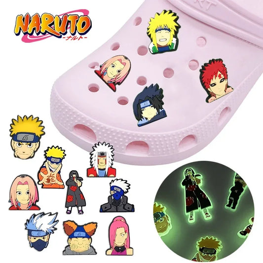 Naruto Clogs Accessories Buckles