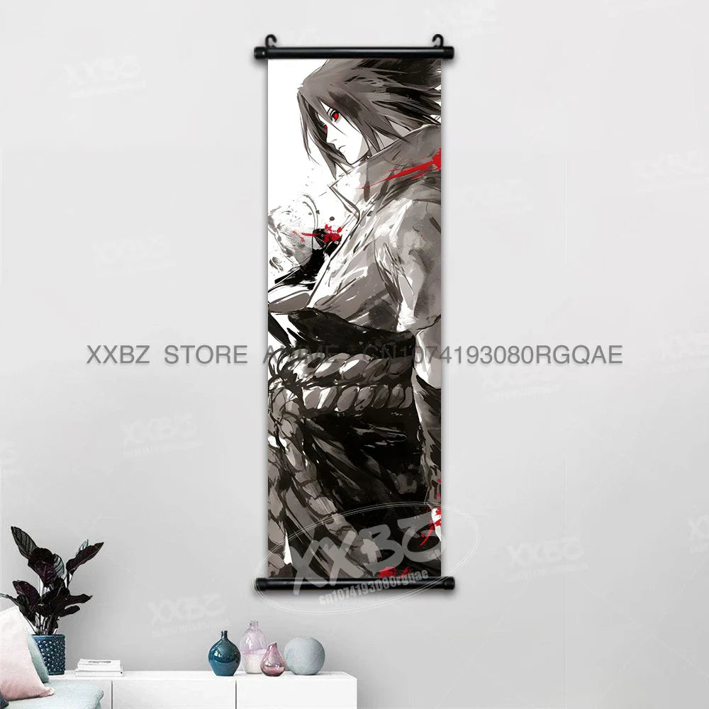 Hyuga Hinata &amp; Uchiha Itachi Anime Canvas Wall Art for Home Decoration