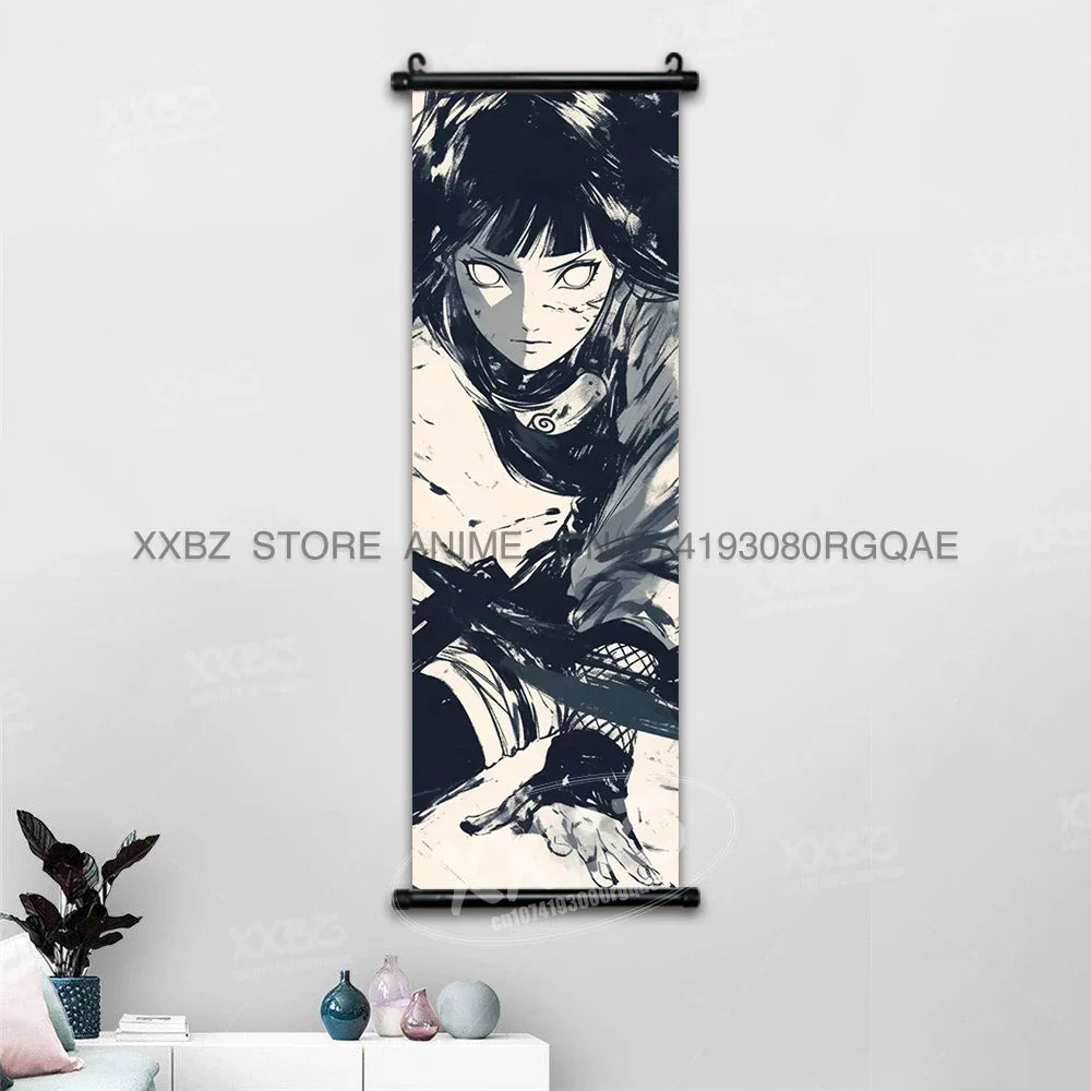 Hyuga Hinata &amp; Uchiha Itachi Anime Canvas Wall Art for Home Decoration