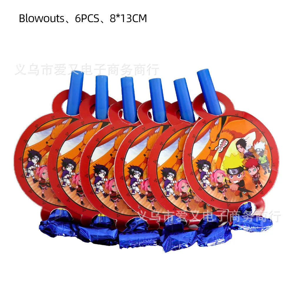 Cartoon Naruto Theme Boys Kids Favors