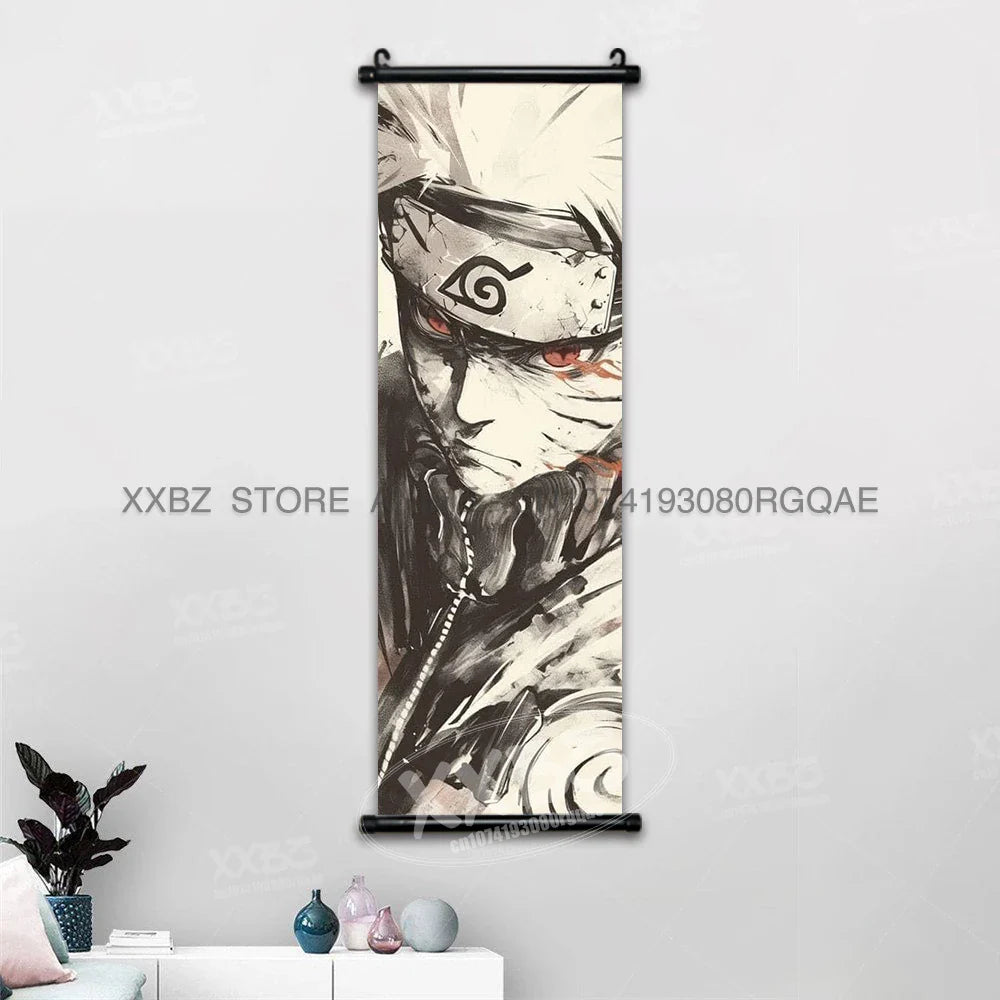 Hyuga Hinata &amp; Uchiha Itachi Anime Canvas Wall Art for Home Decoration