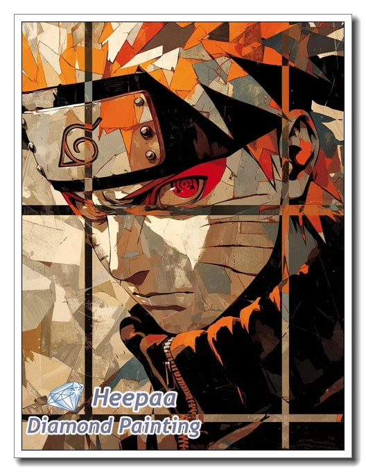 N-NARUTO Cartoon Drills Diamond Painting Kit