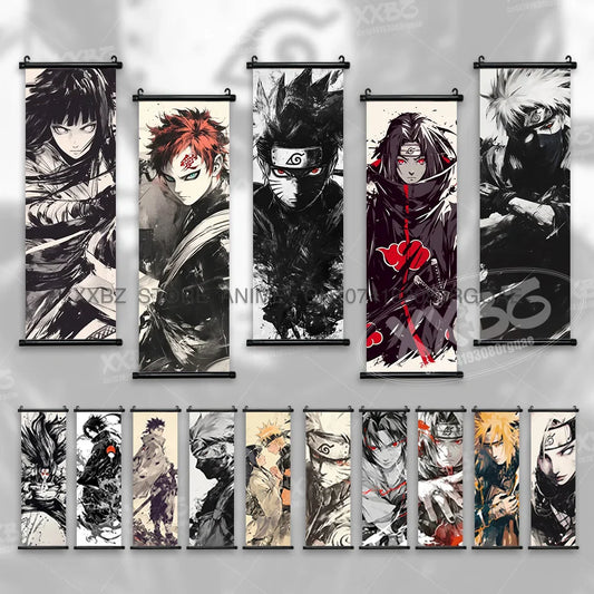 Hyuga Hinata &amp; Uchiha Itachi Anime Canvas Wall Art for Home Decoration