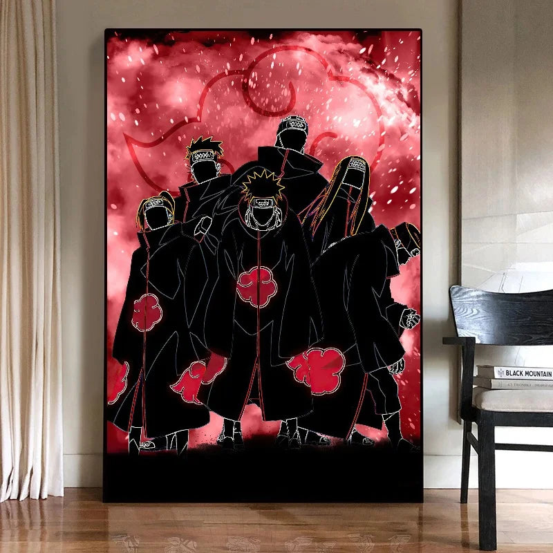 NARUTO Japan Anime Character Canvas Painting