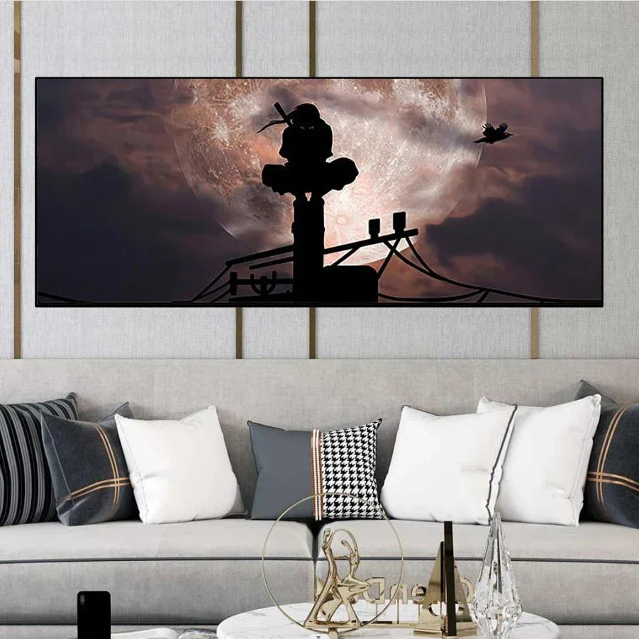 Naruto Family Portrait Decoration Painting – Perfect for Kid's Bedrooms