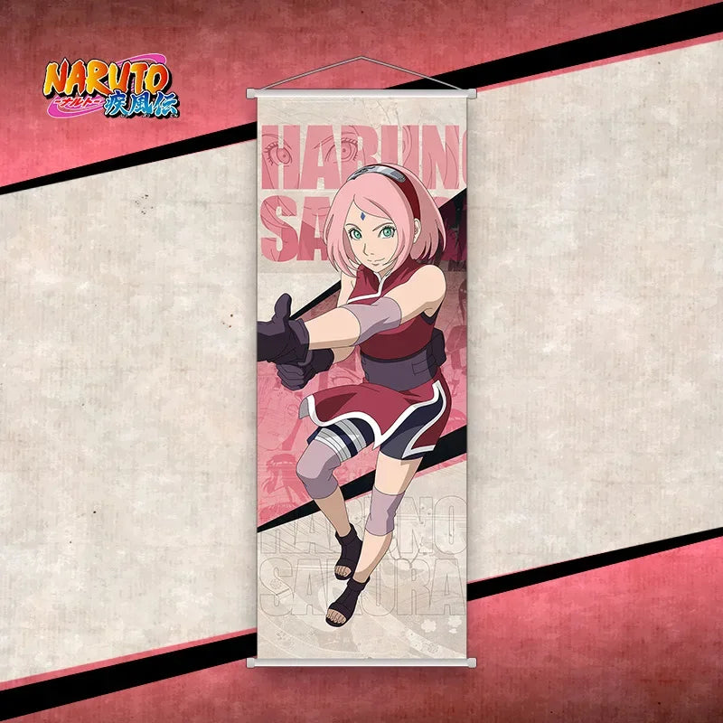 Bandai Naruto Scroll Poster Canvas