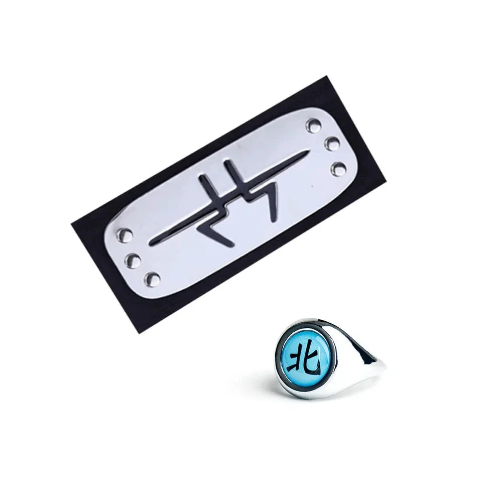 Naruto Akatsuki Rings Headbands – Anime Figure Accessories for Cosplay & Collectors
