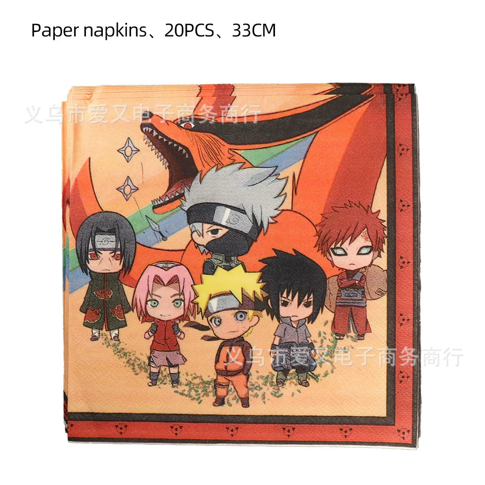 Cartoon Naruto Theme Boys Kids Favors