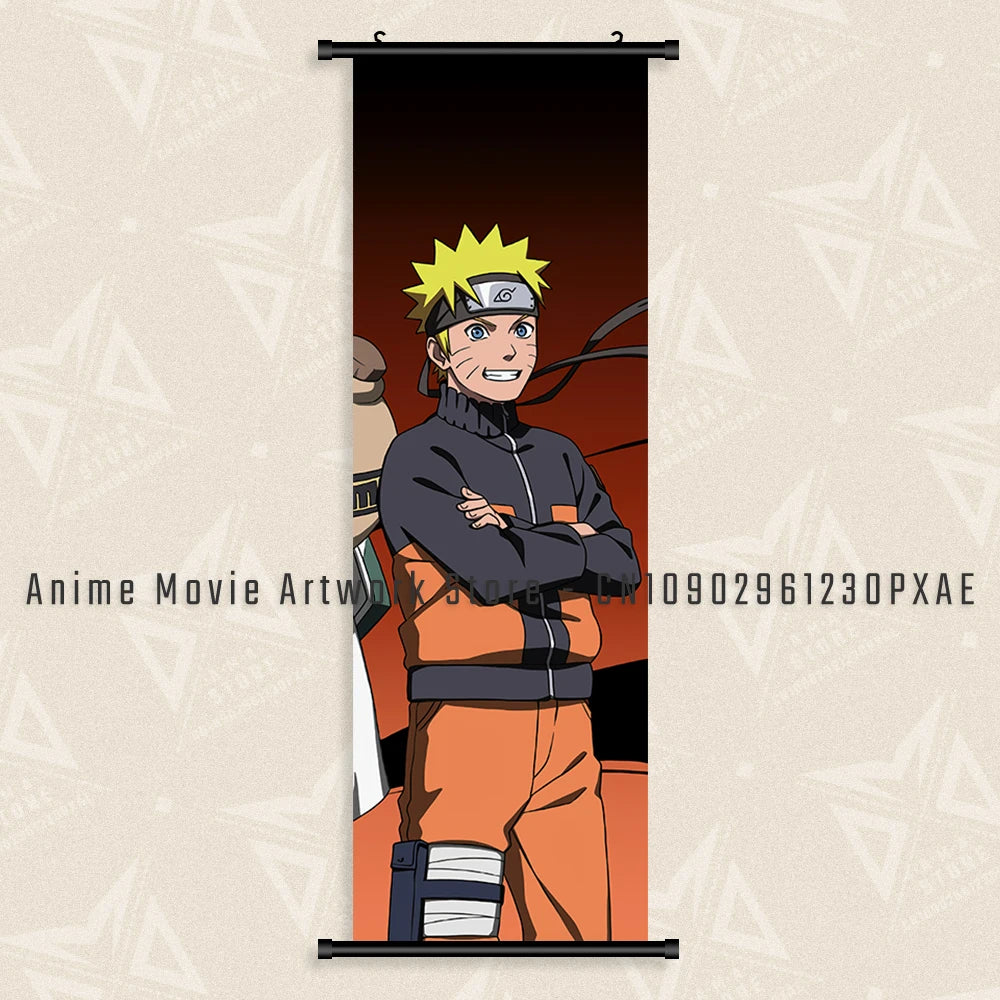 Haruno Sakura Canvas Scrolls – HD Anime Poster for Home Decor