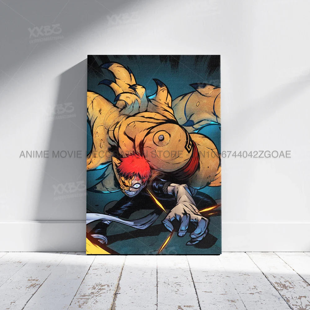 Uzumaki Naruto Home Decor – Uchiha Itachi, Madara &amp; Jiraiya Canvas Wall Art