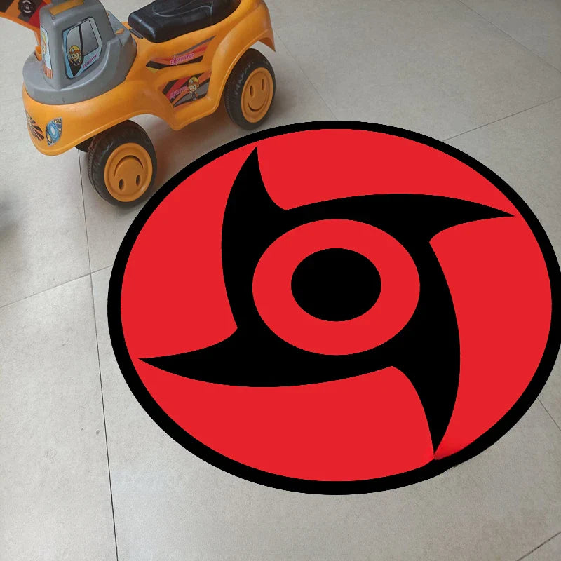 MINISO Uchiha Clan Symbol Circular Rug