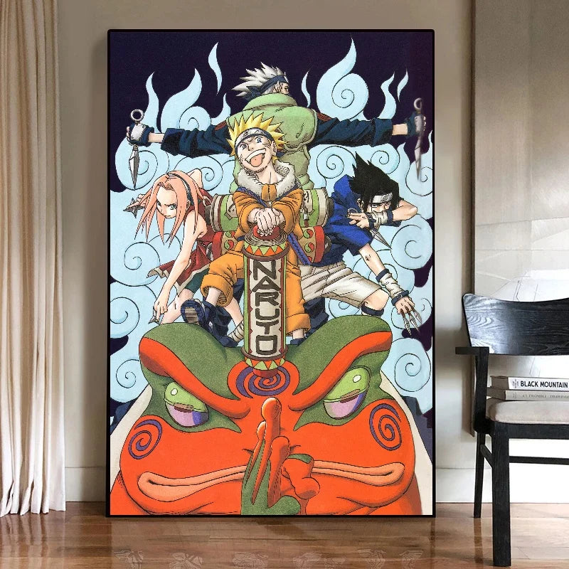 NARUTO Japan Anime Character Canvas Painting