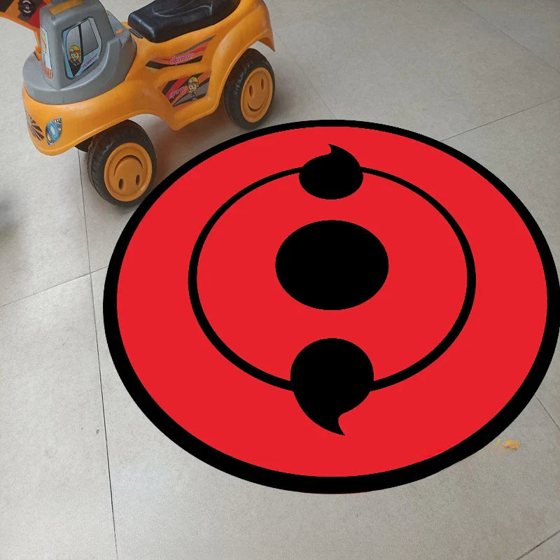 MINISO Uchiha Clan Symbol Circular Rug