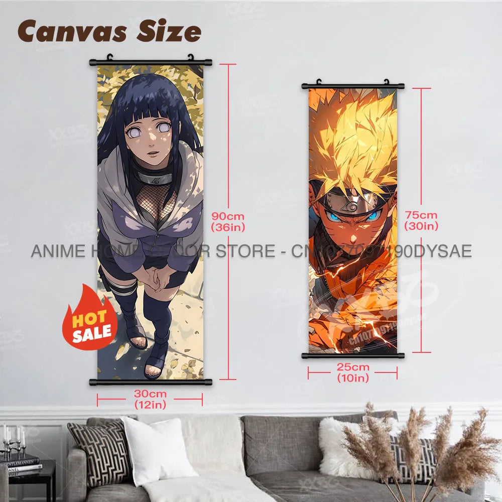 Naruto Poster Scrolls – Iconic Wall Decor Featuring Beloved Characters