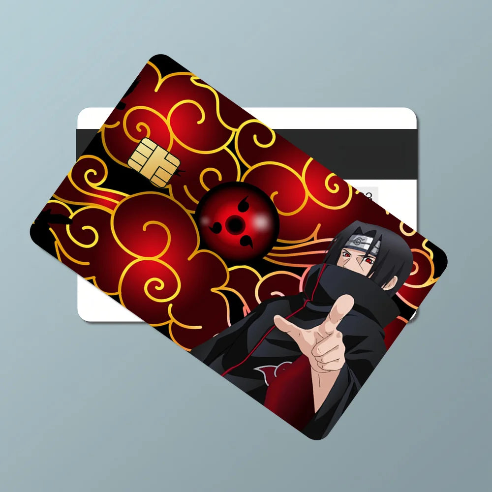 Uchiha Itachi Film Skin Cover Credit Card Stickers