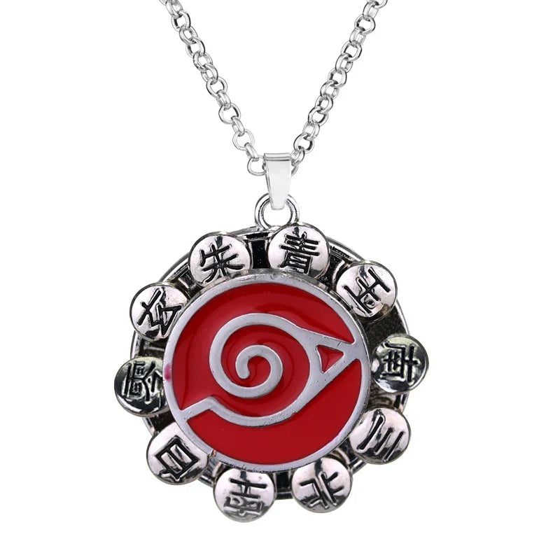 Uchiha Itachi Necklace – Cosplay 3 Loops Choker for Fans and Collectors