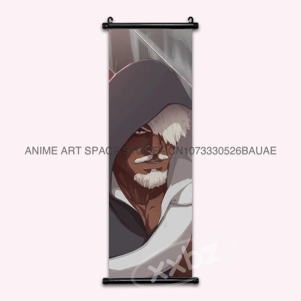 Naruto Hanging Paintings: Gaara, Obito Uchiha, Rock Lee, Kakashi, and Pain