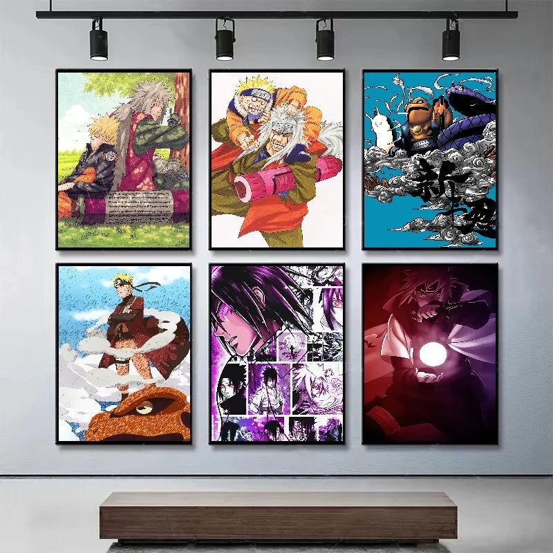 NARUTO Japan Anime Character Canvas Painting