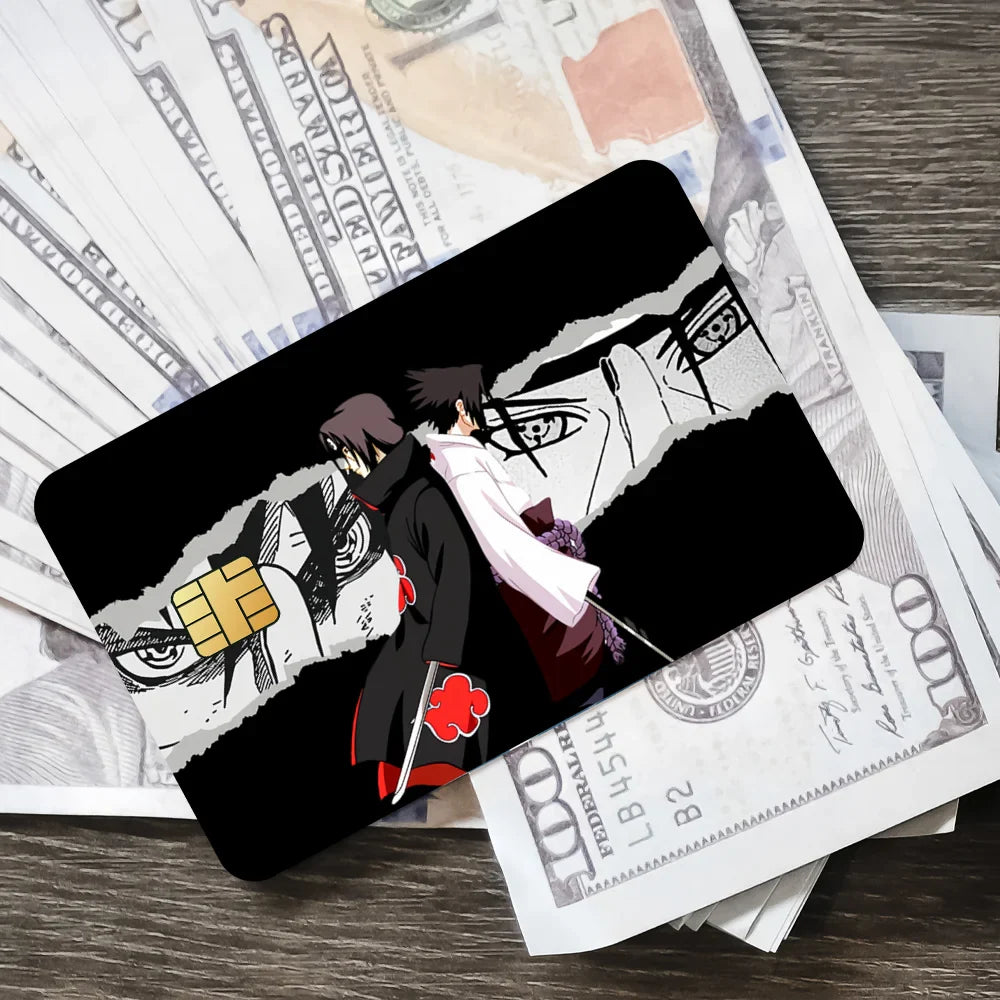 Uchiha Itachi Film Skin Cover Credit Card Stickers