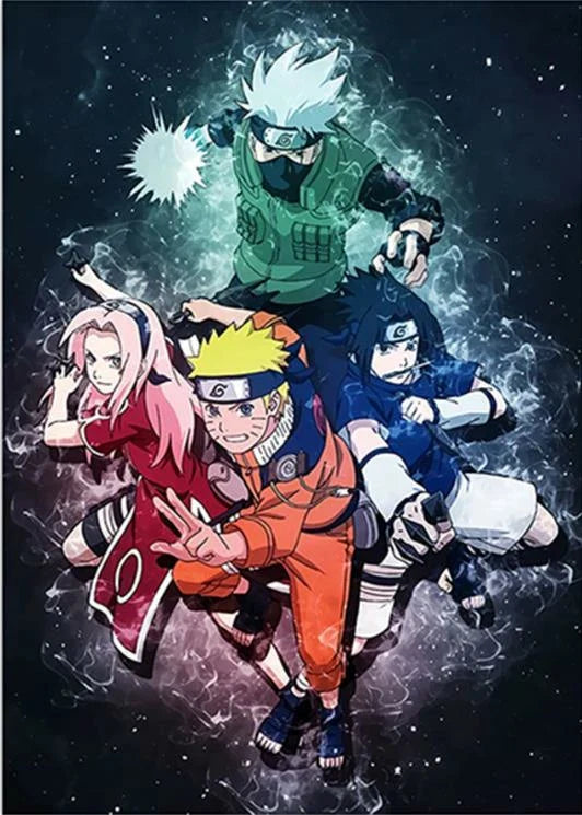 Japanese Anime Naruto Cross Stitch Diamond Painting